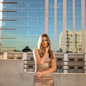 Cute mini sparkle dress.